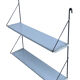 Vintage metal wall shelf wall rack minimalistic 1960’s