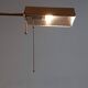 Vintage brass reading floor lamp