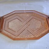 Art Deco liquor service in glass