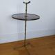 Martini table Maison Baguès bamboo imitation brass side table guéridon