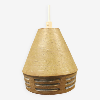 Small ceramic hanging lamp. Estimated Danish and from the 1970s.