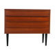 Commode en teck vintage