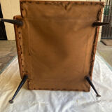 Pair of skaï armchairs