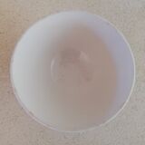 Old faceted iron earth bowl