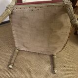 Pair of period directoire chairs