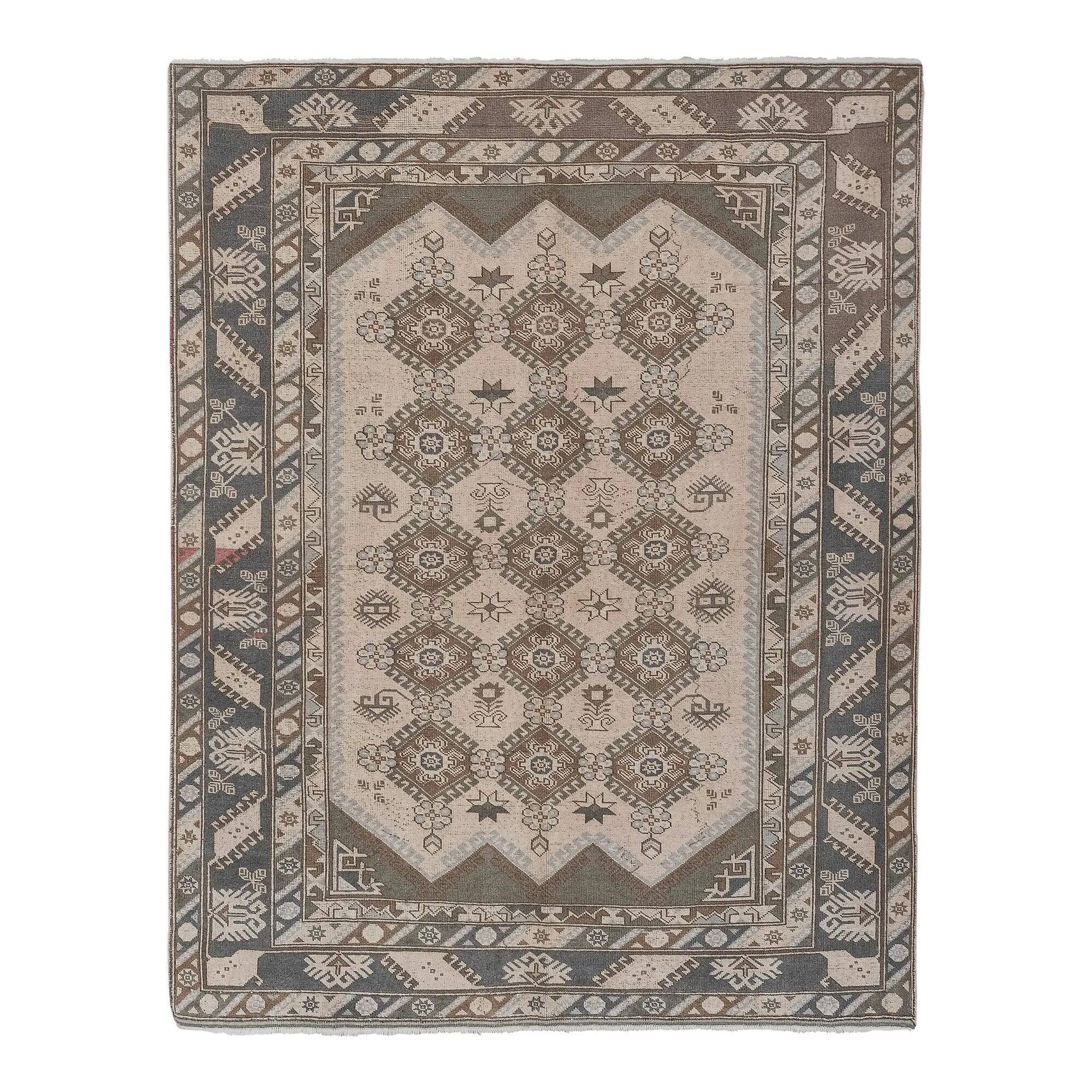 Tapis Oushak turc vintage