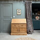 English pine chest of drawers