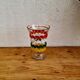 Vase en verre multicolore années 50