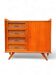 Buffet commode en rotin vintage