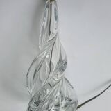 Joseph Bleichner crystal lamp base, modernist design, 1960s