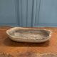 Brutalist wooden fruit bowl 1970