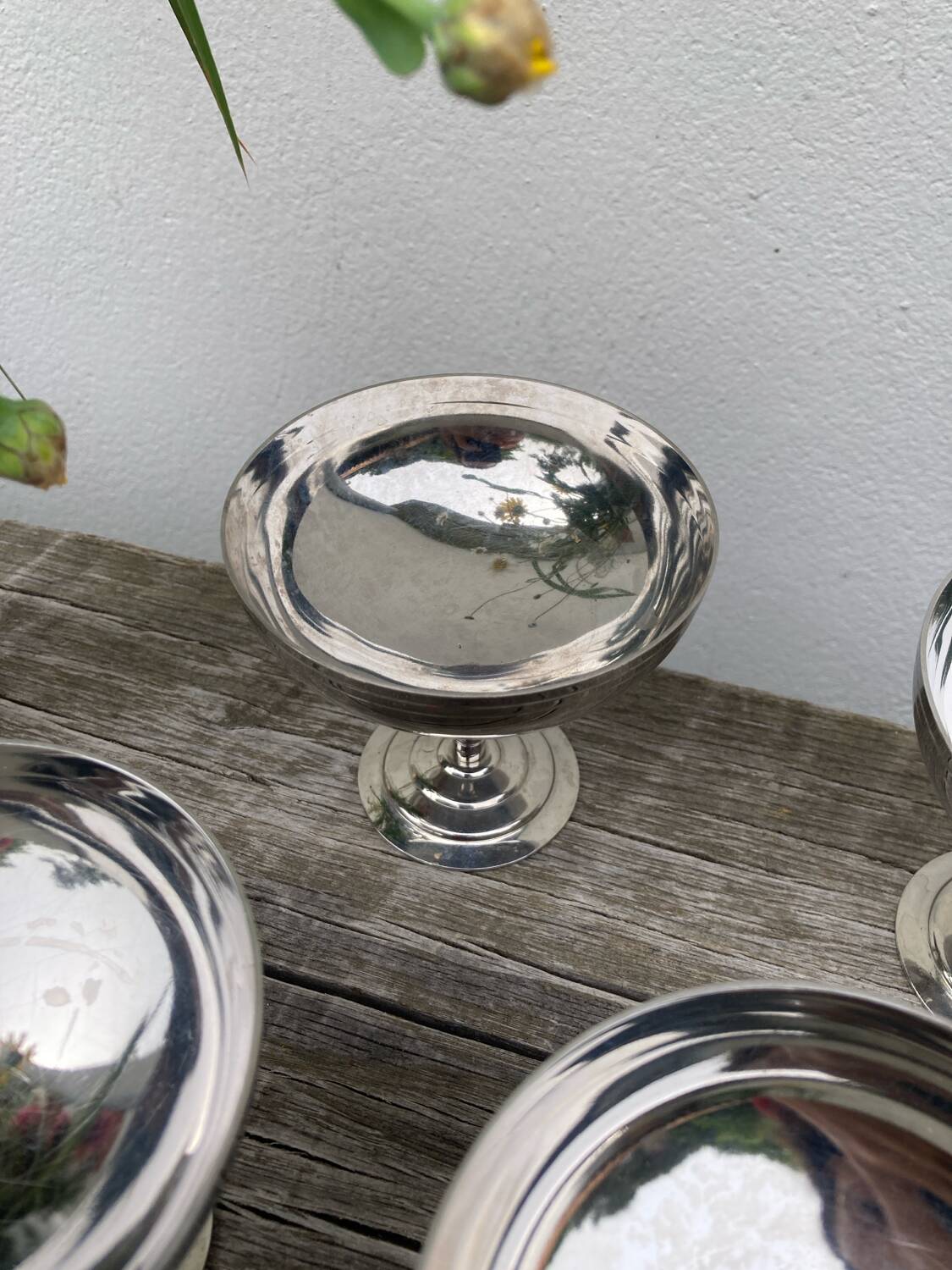 6 stainless steel bowls Rémy Letang 1970