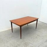 Scandinavian teak dining table, 1960