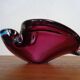 Large Sommerso Murano Glass Ashtray by Flavio Poli, Italy, 1960s