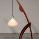 Danish mid-century praying mantis floor lamp – Rispal style
