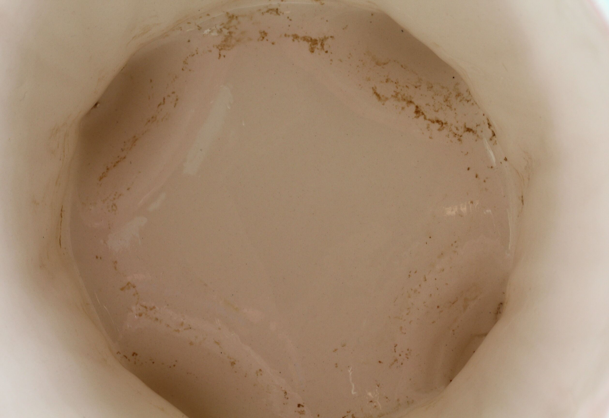 Large cache pot iris dabbling of St. Clement