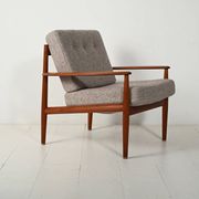 Danish armchair model FD118 by Grete Jalk for France & Søn, 1960s