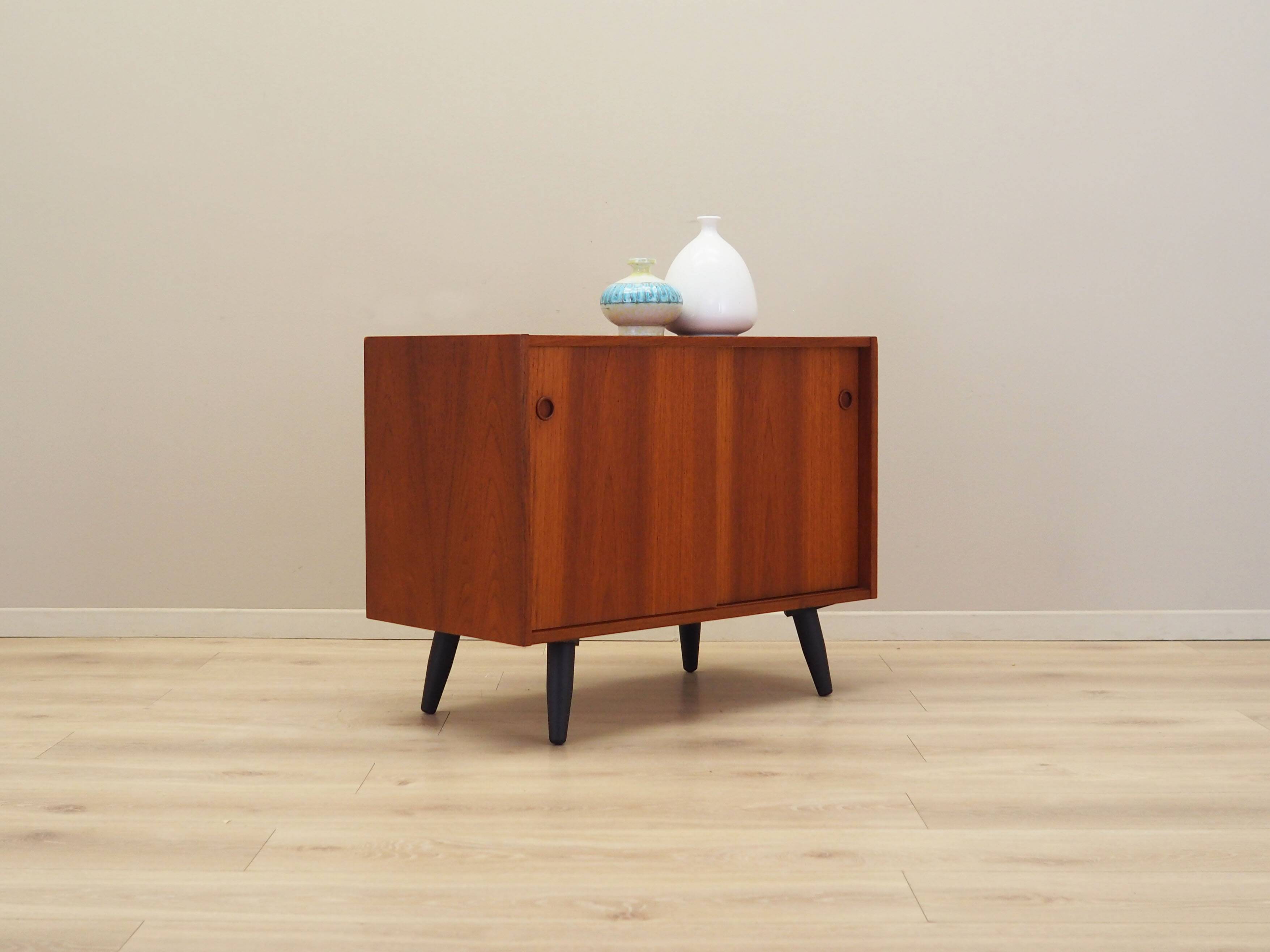 Teak cabinet, Danish design, 1970s, production: Denmark