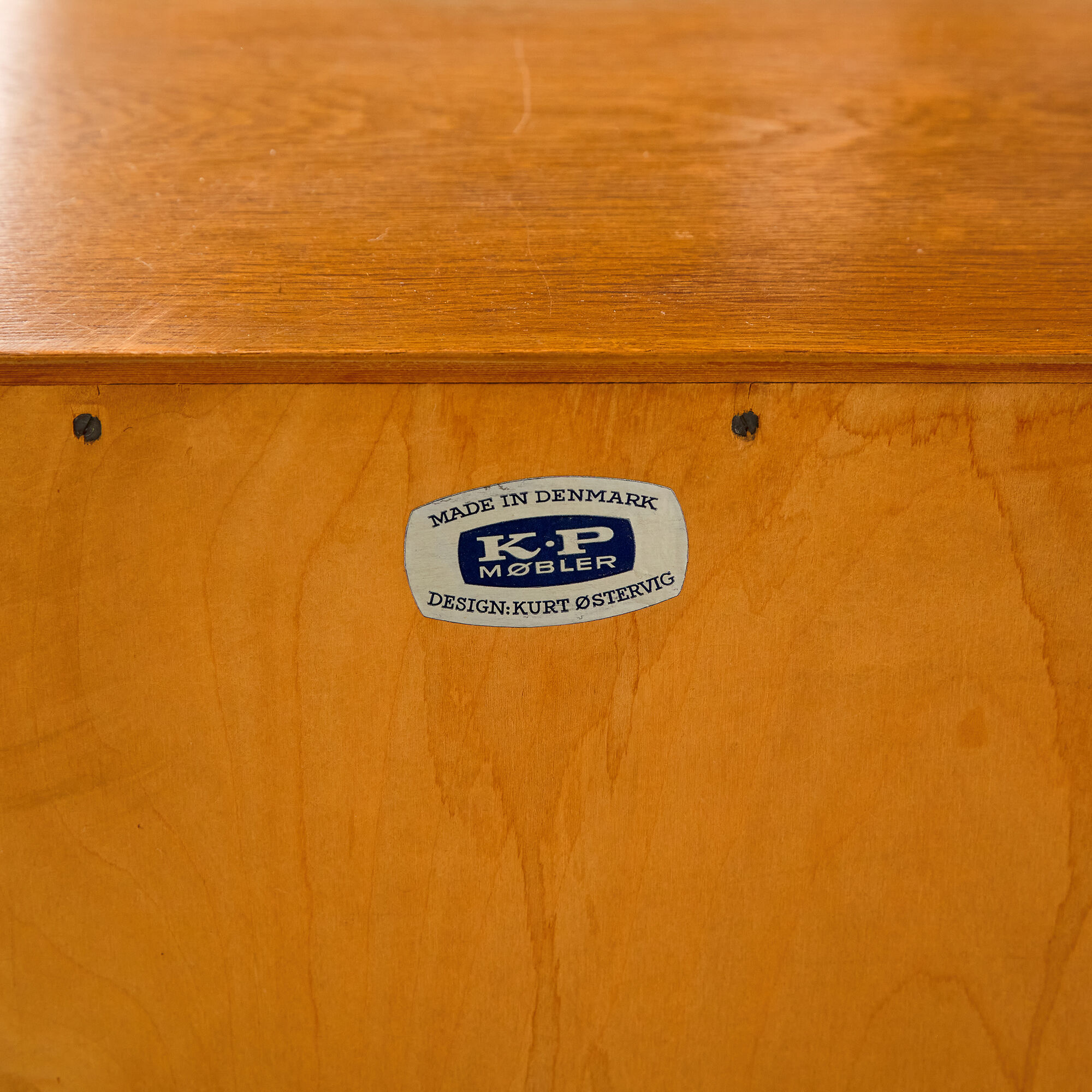 Oak sideboard by kurt østervig for kp møbler