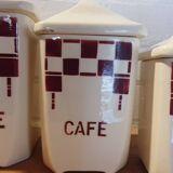 Damiers spice jars