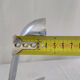 Chrome and blue seventies candlestick