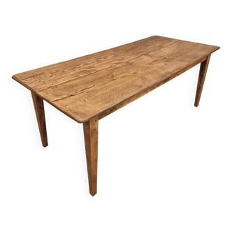 Dining table work table in old oak 90 x 200 cm