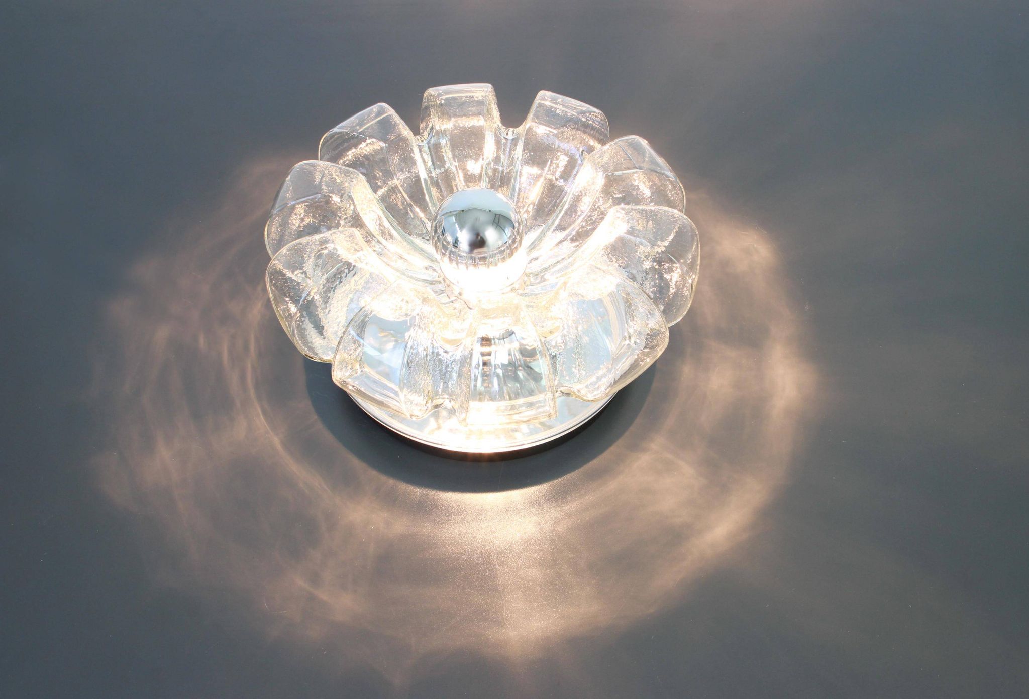 Wall/ceiling light, Koch & Lowy by Peill & Putzler, Germany