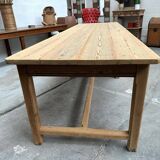Large 20th century pine community table