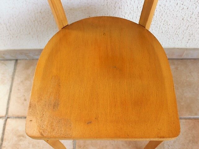Duo de chaises bistrot années 60