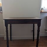 Wooden side desk