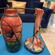 Pied de Lampe, plus vase oignon, Miichele Luzoro
