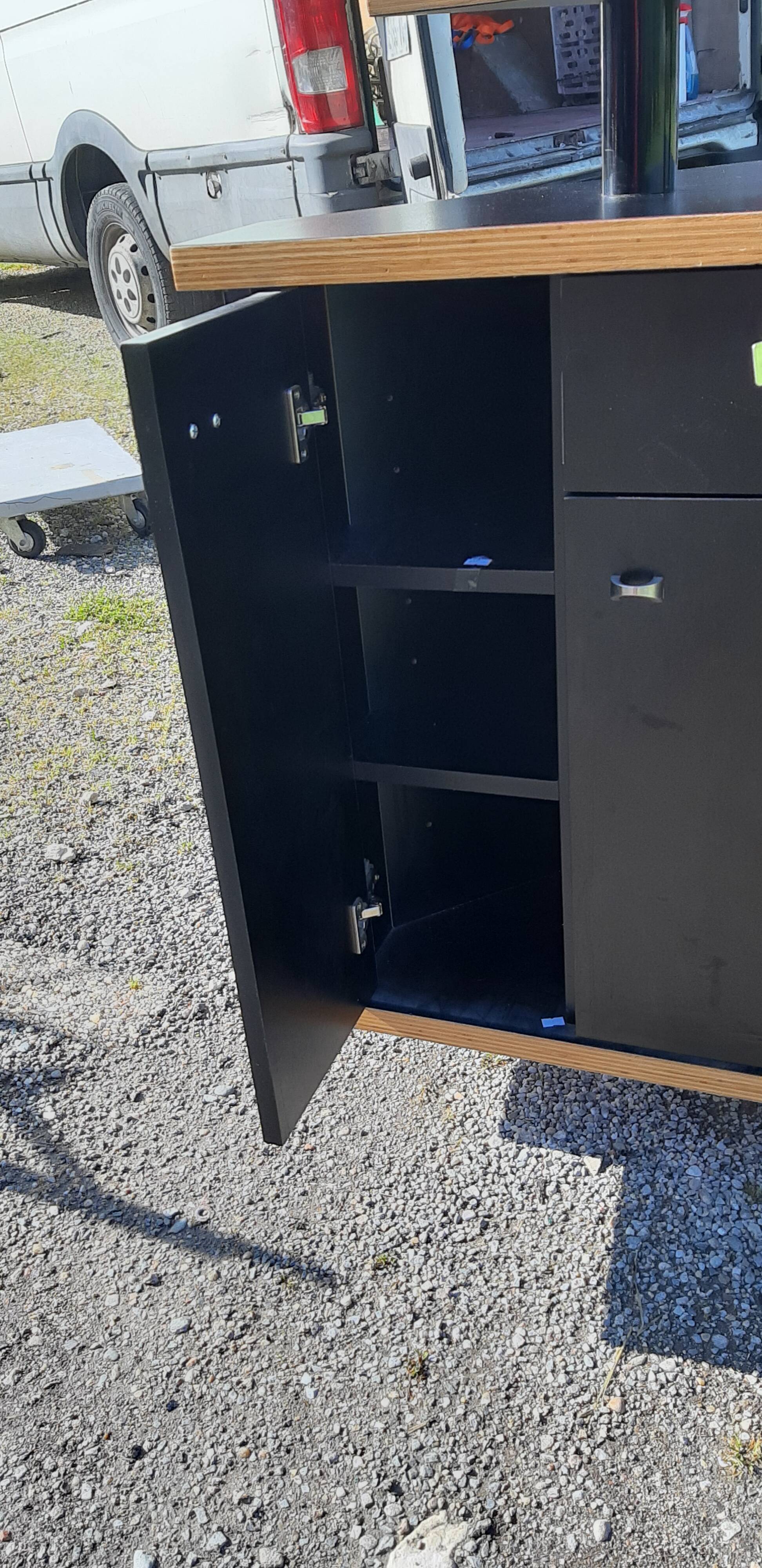 Store checkout counter