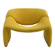 Fauteuil Jaune F598 Groovy de Pierre Paulin pour Artifort, 1970