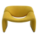 Fauteuil Jaune F598 Groovy de Pierre Paulin pour Artifort, 1970