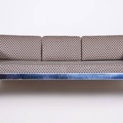 Bauhaus Sofa in Chrome and Oak attributed to Hynek Gottwald, Czech, 1930s