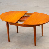 Scandinavian table in blond teck 1960