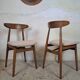 Chaises rénovées de l'époque communiste, années 1960, Pologne