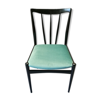 Chair black and green years 50