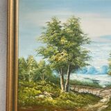 Oil on canvas, signature to identify
