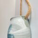Hanging pot cover ceramic vintage flower