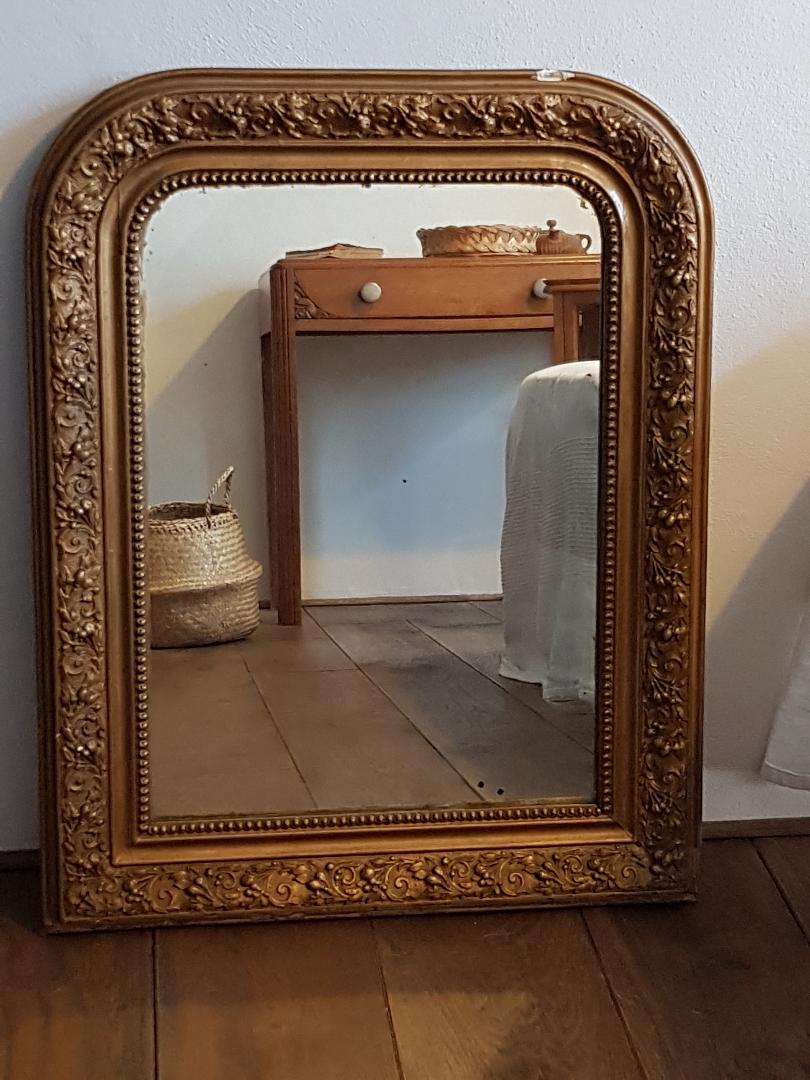 Old golden mirror 71x56cm