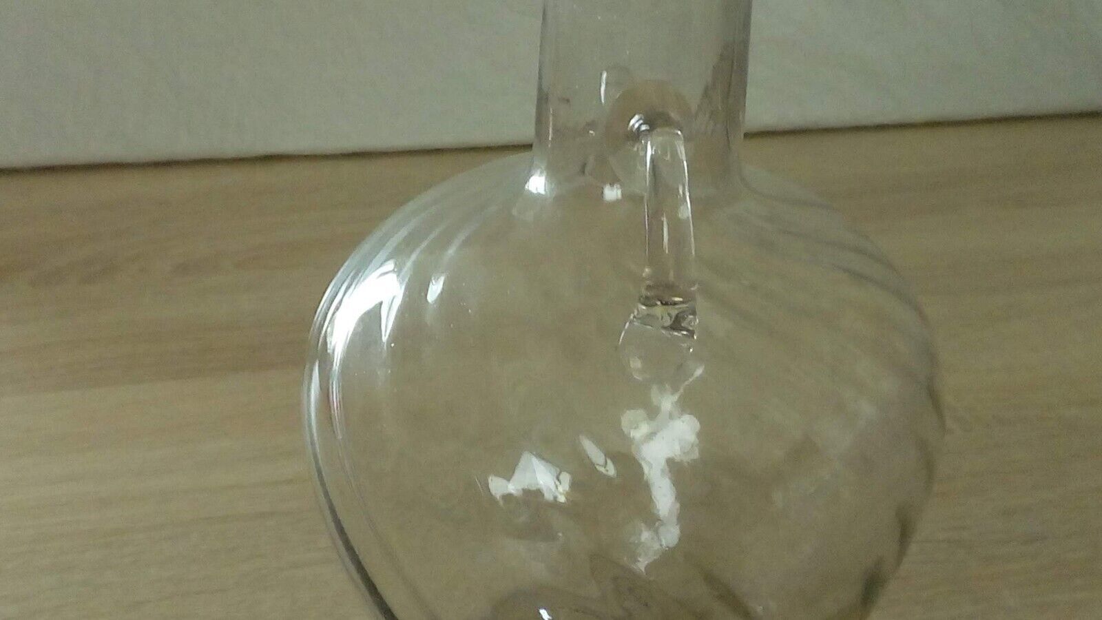 Crystal carafe late 18th early 19th