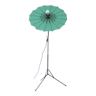 Lampadaire parapluie vert années 70