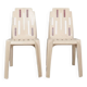 Paire de chaises Pierre Paulin