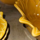Vintage "sunflower" appolia hollow dishes