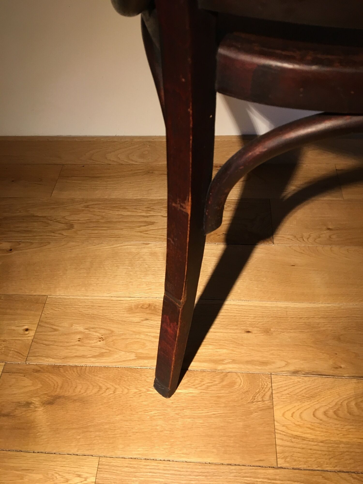 Armchair of workshop stamped Walter Baumann n * 22 - 1930