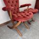 Adjustable vintage armchair