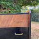 Scandinavian style wooden chest of drawers