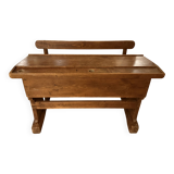 Oak school desk