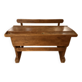 Oak school desk
